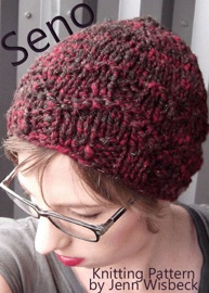Seno Hat Knitting Pattern - Jenn Wisbeck
