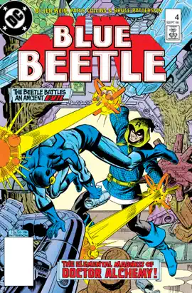 Read: Blue Book Beetle (1986-) #4