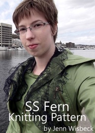 SS Fern Stainless Steel Lace Knitting Pattern - Jenn Wisbeck