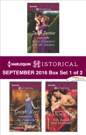 Harlequin Historical September 2016 - Box Set 1 of 2 - Julia Justiss, Georgie Lee & Jeannie Lin