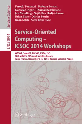 Read: Service-Oriented Computing Book - ICSOC 2014 Workshops
