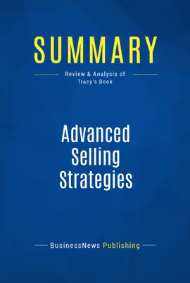 Summary: Advanced Selling Strategies