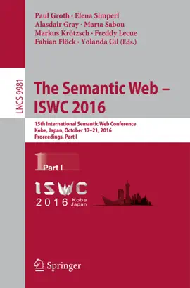 Read: The Semantic Web – ISWC Book 2016