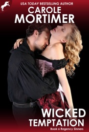 Couverture du livre de Wicked Temptation (Regency Sinners 6)