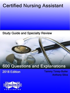 Certified Nursing Assistant by Tammy Toney-Butler & Anthony Silva