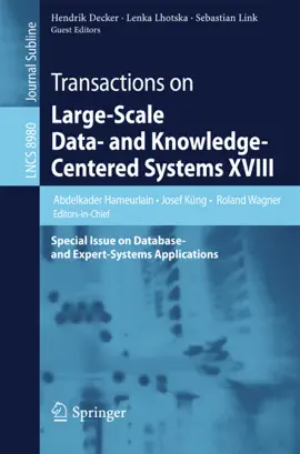 Read: Transactions on Large-Scale Data- and Book Knowledge-Centered Systems XVIII