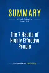 Summary: The 7 Habits of Highly Effective People
