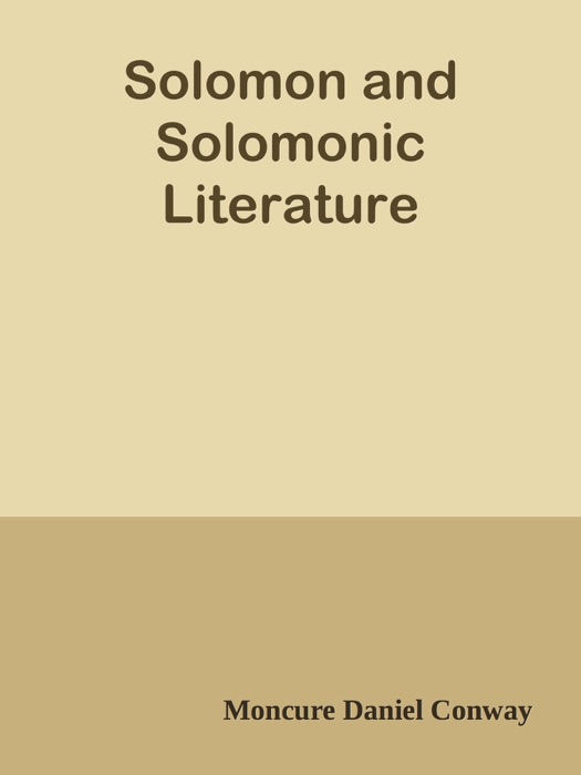 Solomon and Solomonic Literature