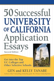 Couverture du livre de 50 Successful University of California Application Essays
