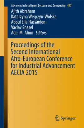 Read: Proceedings of the Second International Afro-European Conference Book for Industrial Advancement AECIA 2015