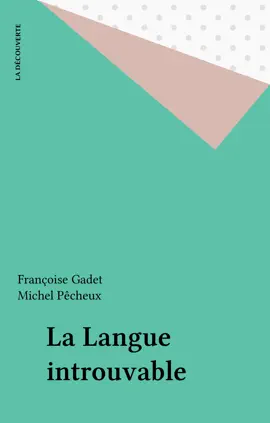 Read: La Langue Book introuvable