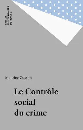 Read: Book Le Contrôle social du crime
