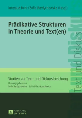 Read: Prädikative Strukturen in Theorie Book und Text(en)