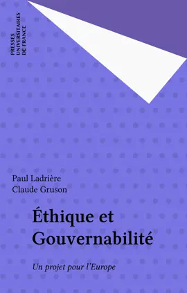 Read: Book Éthique et Gouvernabilité