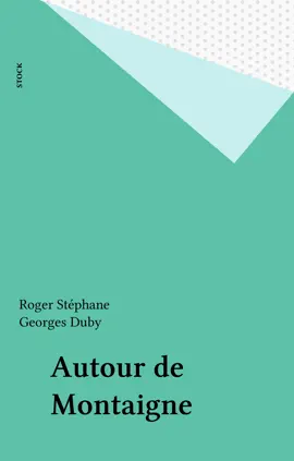 Read: Book Autour de Montaigne
