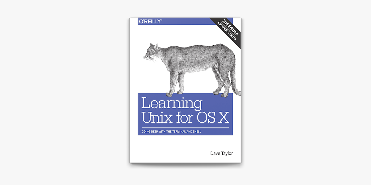 ‎Learning Unix for OS X