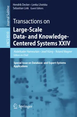 Read: Transactions on Large-Scale Data- Book and Knowledge-Centered Systems XXIV