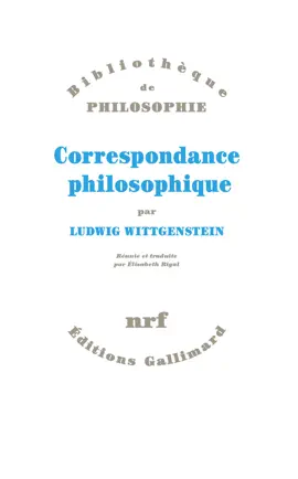 Read: Correspondance philosophique Book