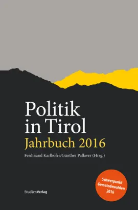 Read: Politik in Tirol. Jahrbuch Book 2016