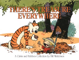 Book There's Treasure Everywhere - Bill Watterson