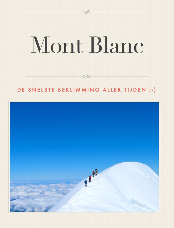 Mont Blanc