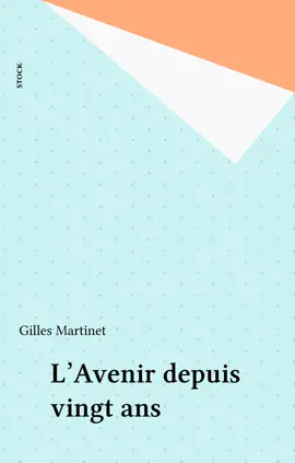 Read: L'Avenir depuis vingt ans Book