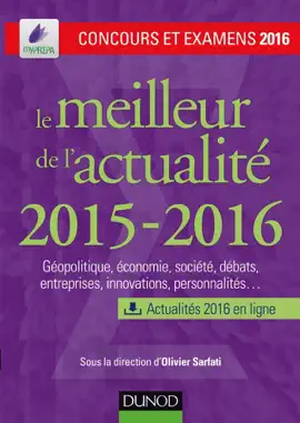 Read: Book Le meilleur de l'actualité 2015-2016