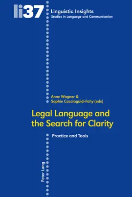 Read: Legal Book Language and the Search for Clarity