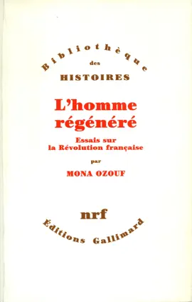 Read: L'Homme régénéré - Book Essais sur la Révolution française