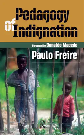 Read: Book Pedagogy of Indignation