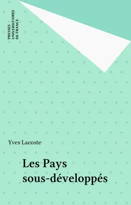 Read: Book Les Pays sous-développés
