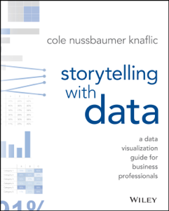 Storytelling with Data - Cole Nussbaumer Knaflic Cover Art