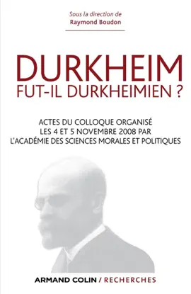 Read: Durkheim fut-il durkheimien Book ?