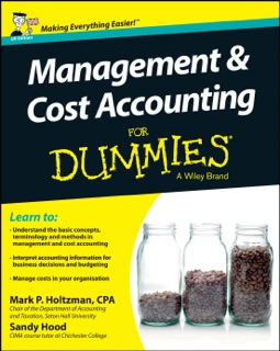 Management and Cost Accounting For Dummies - UK by Mark P. Holtzman & Sandy Hood