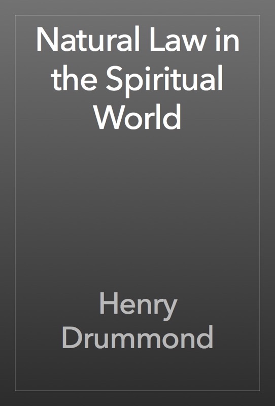 Natural Law in the Spiritual World