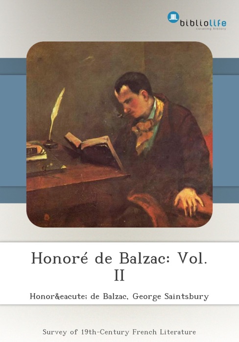 Honoré de Balzac: Vol. II