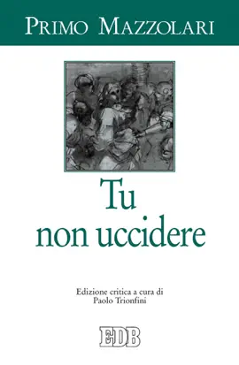 Read: Tu non uccidere Book