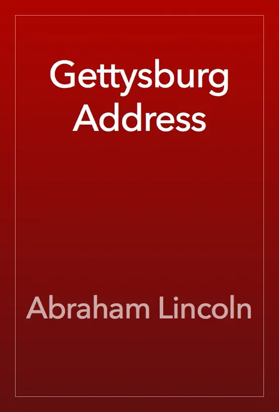 Gettysburg Address