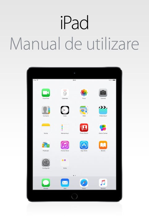 Manual de utilizare iPad pentru iOS 8.4