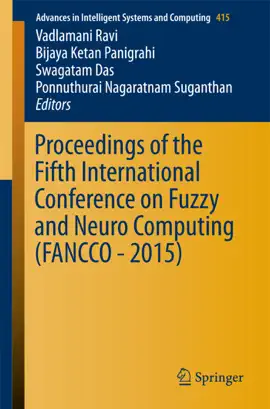 Read: Proceedings of the Fifth International Conference on Fuzzy and Neuro Computing (FANCCO Book - 2015)
