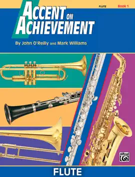 Accent on Achievement: Flute, Book 1