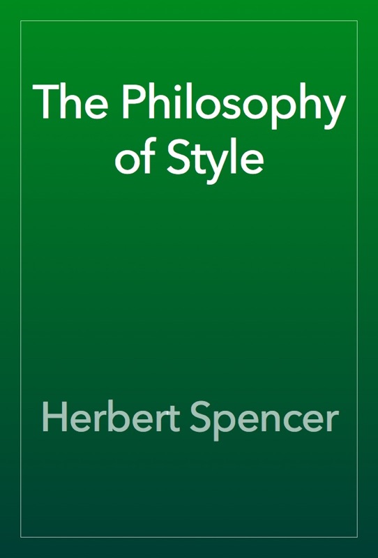 The Philosophy of Style