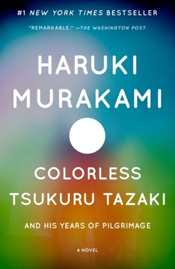 Capa do livro Colorless Tsukuru Tazaki and His Years of Pilgrimage de Haruki Murakami