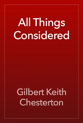 Read: Book All Things Considered