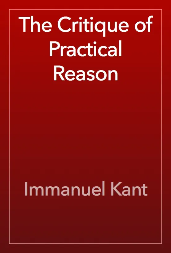 The Critique of Practical Reason