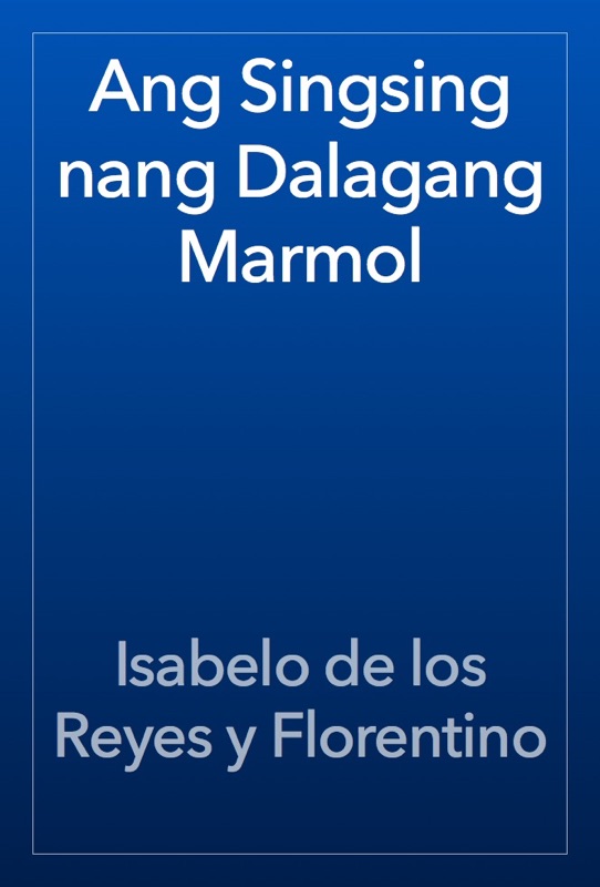 Ang Singsing nang Dalagang Marmol