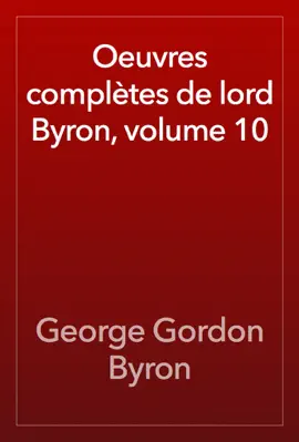 Read: Oeuvres complètes de lord Byron, volume Book 10