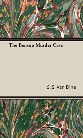 Read: The Benson Murder Book Case