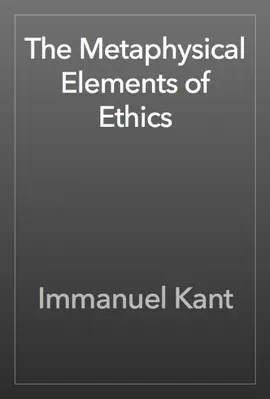Read: The Metaphysical Book Elements of Ethics