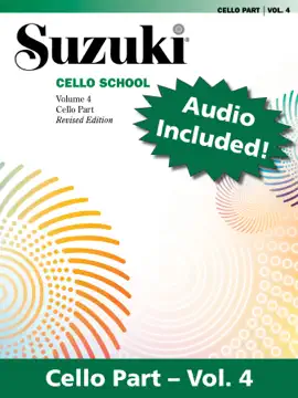 Suzuki Cello School - Volume 4 (Revised)